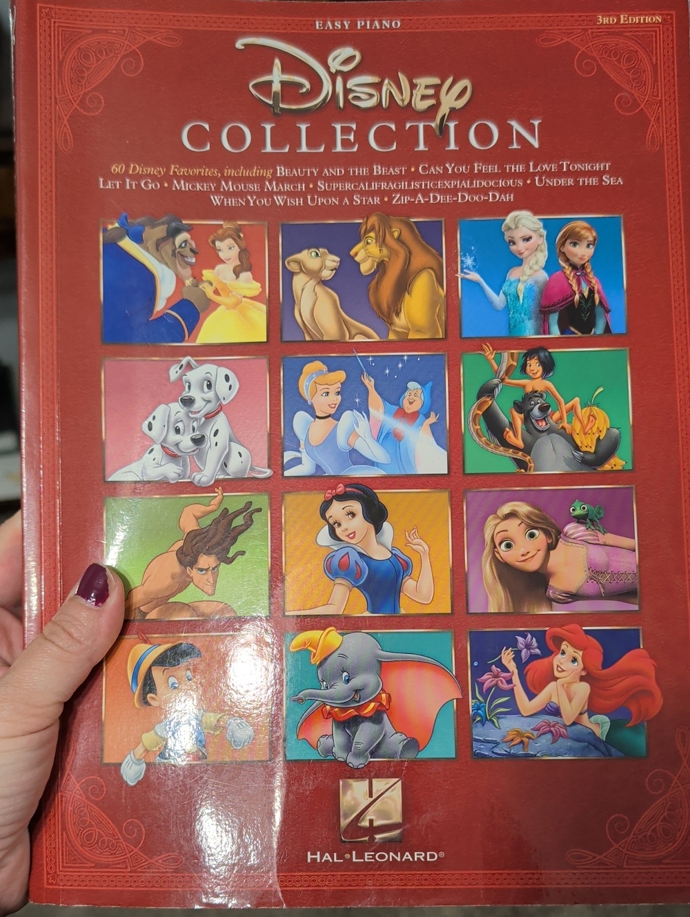 Disney Collection Kids Piano Songbook